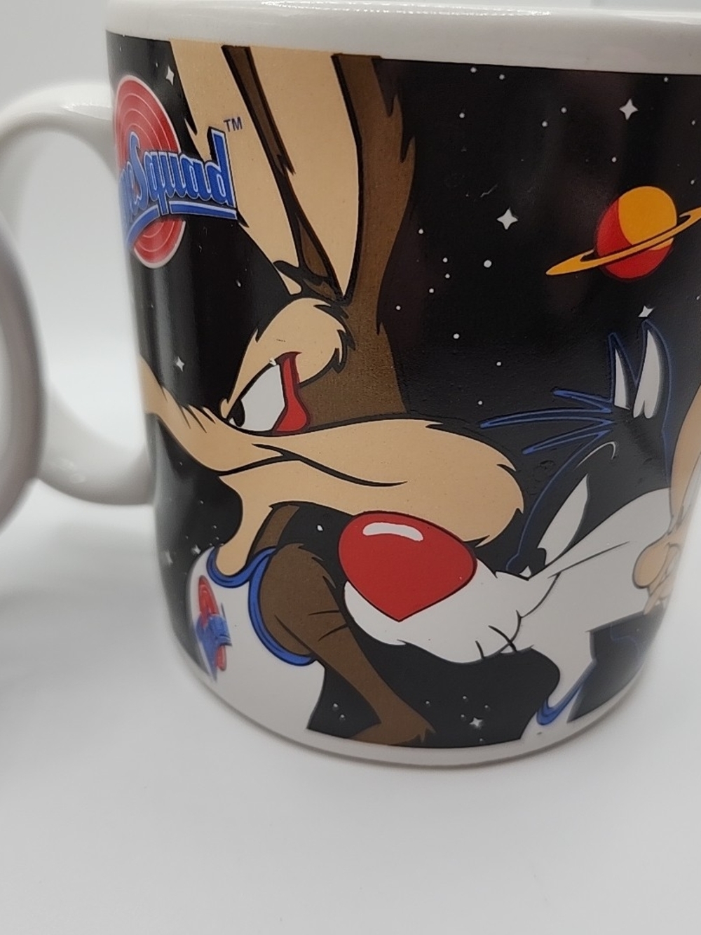 Space Looney Tunes Daffy & Baby Mug - 1996 Warner bros. - Picture 9 of 11